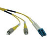 Duplex Singlemode 9/125 Fiber Patch Cable (LC/FC), 2M (6 ft.) N378-02M