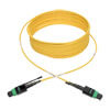 Yellow cable is instantly recognizable in a crowded switch or patch panel as singlemode.