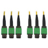 40/100G Singlemode 9/125 OS2 Fiber Optic Cable (3x8F MTP/MPO-APC F/F), LSZH, Yellow, 15 m (49 ft.) N392B-15M-3X8AP