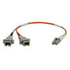 Duplex Multimode 50/125 Fiber Adapter (LC-SC M/F) 1 ft. (0.31 m) N458-001-50