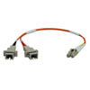 Duplex Multimode 62.5/125 Fiber Adapter (LC-SC M/F) 1 ft. (0.31 m) N458-001-62