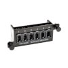 The 100/120Gb Pass-Through Cassette features six 12-Fiber, OM4, MTP/MPO connections and push/pull tabs for easy, secure installations.