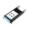 The N484-00U accommodates a wide array of cassettes ranging from LC and MTP fiber to RJ45 copper.