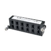 The 100/120Gb Pass-Through Cassette features twelve 24-Fiber MTP/MPO connections and screw tabs for easy, secure installations.