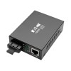 Gigabit Multimode Fiber to Ethernet Media Converter, 10/100/1000 SC, International Power Supply, 1310 nm, 2,000 m (6,561 ft.) N785-INT-SC
