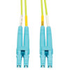 100G Duplex Multimode 50/125 OM5 LSZH Fiber Optic Cable (LC/LC), Lime Green, 3 m N820-03M-OM5