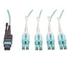 MTP/MPO Multimode Fiber Optic Cable, OM4, 12 Fiber, 3M | Tripp Lite