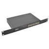 16-Port 10/100/1000 Mbps 1U Rack-Mount/Desktop Gigabit Ethernet Unmanaged Switch, Metal Housing NG16
