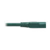 Featuring a green jacket and fully molded green ends, the P005-006-AGN is colored for easy identification in crowded racks or workstations. 