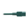 Featuring a green jacket and fully molded green ends, the P018-002-AGN is colored for easy identification in crowded racks or workstations. 