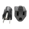 Extension cord rated for 120V / 10A and 18 AWG replaces an old power cord or extends an existing one by 3 ft.