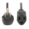 P022-015-15D front view small image | Power Cords and Adapters