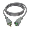 Extends an existing hospital-grade power cord by 6 ft.