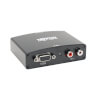 VGA with Audio to HDMI Converter, Adapter for Stereo Audio and Video P116-000-HDMI
