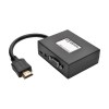 HDMI to VGA and Audio Adapter, 6 in. (15.2 cm), Black, TAA P131-06N-2VA-U