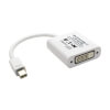 Keyspan Mini DisplayPort to DVI Active Adapter Video Converter, DP ver 1.2 (M/F), 6-in. (15.24 cm) P137-06N-DVI-V2