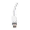 Built-in male Mini DisplayPort connector is plug-and-play with no software, drivers or external power supply needed.