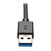 Supports USB 3.0 data transfer rates up to 5 Gbps.