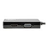Supports HDMI video resolutions up to 3840 x 2160 (4K x 2K) and VGA video resolutions up to 1920 x 1200, including 1080p.