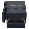 HDMI Keystone/Panel-Mount Coupler (F/F) - 8K 60 Hz, Black P164-000-KPBK8K