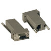 Null Modem Serial DB9 Serial Modular Adapter Kit, 2x (DB9F to RJ45F) P450-000