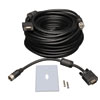 VGA Coax Monitor Easy Pull Extension Cable, High Resolution Cable with RGB Coax (HD15 M/F), 50 ft. (15.24 m) P501-050