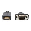 Gold-plated HDMI connector and contacts for maximum conductivity and minimum data loss.