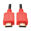 High-Speed HDMI Cable, Digital Video and Audio, UHD 4K (M/M), Red, 6 ft. (1.83 m) P568-006-RD