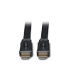 High-Speed HDMI Flat Cable, Digital Video with Audio, UHD 4K (M/M), Black, 10 ft. (3.05 m) P568-010-FL