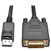 DisplayPort 1.2 to DVI Active Adapter Cable (DP with Latches to DVI-D Dual Link M/M), 6 ft. (1.8 m) P581-006-V2