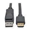 DisplayPort 1.2 to HDMI Active Adapter Cable (M/M), 4K 60 Hz, Gripping HDMI Plug, HDCP 2.2, 3 ft. (0.9 m) P582-003-HD-V2A