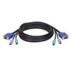 PS/2 (3-in-1) Cable Kit for KVM Switch B007-008, 6 ft. (1.83 m) P753-006