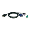 USB/PS2 Combo Cable Kit for NetController KVM Switches B040-Series and B042-Series, 6 ft. (1.83 m) P780-006