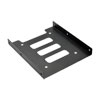Durable solid steel mounting bracket is designed to last a long time.