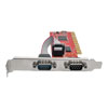 Each DB9 serial port supports data transfer rates up to 115.2 Kbps.