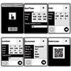 Touchscreen LCD to view menus &amp; monitor input current per phase &amp; output current per load bank. QR code for access through a mobile device.<br>