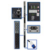 10kW 3-Phase Monitored PDU, 200/208/240V Outlets (42 C13 & 6 C19), IEC-309 30A Blue, 3 ft. (0.91 m) Cord, 0U Vertical, TAA PDU3VN3G30