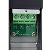 Hardwire 380/400/415V input connects the PDU to a compatible AC power source, generator or protected UPS.