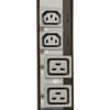 Outlets are color-coded and numbered for easy phase and load bank identification; LED reports power status for each outlet