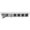 4-Outlet Power Strip, 6 ft. (1.83 m) Cord, 5-15P, 12 in. PS120406
