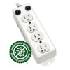 Safe-IT UL 1363A Medical-Grade Power Strip for Patient-Care Vicinity, 4x 15A Hospital-Grade Outlets, Safety Covers, 7 ft. Cord PS-407-HG-OEM