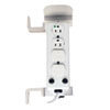Drip shield and outlet covers protect outlets against debris, drips and damage. 