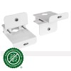 Safe-IT Mounting Clamp for Medical-Grade Power Strips - Antimicrobial Protection PSCLAMP2