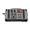 Features NEMA 5-15R AC outlet and 2.1A and 1.0A USB charging ports.