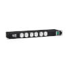 NOT for Patient-Care Vicinity - UL 1363 1U Rackmount Power Strip with 12 Hospital-Grade Outlets, 15 ft. (4.57 m) Cord RS1215-HG