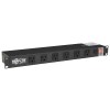 1U Rack Mount Power Strip, 120V, 15A, 5-15P, 12 Right-Angled Widely Spaced Outlets, 15 ft. (4.57 m) Cord RS-1215-RA