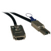 External SAS Cable, 4 Lane - mini-SAS (SFF-8088) to 4xInfiniband (SFF-8470), 2M (6.56 ft.), TAA S520-02M