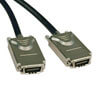 External SAS Cable, 4 Lane - 4xInfiniband (SFF-8470) to 4xInfiniband (SFF-8470), 1M (3.28 ft.) S522-01M