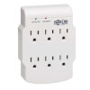 Protect It! 6-Outlet Low-Profile Surge Protector, Direct Plug-In, 540 Joules, Diagnostic LED SK6-0