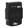 6-Outlet Surge Protector, Direct Plug-In, 750 Joules, Diagnostic LED, Black SK6-0B